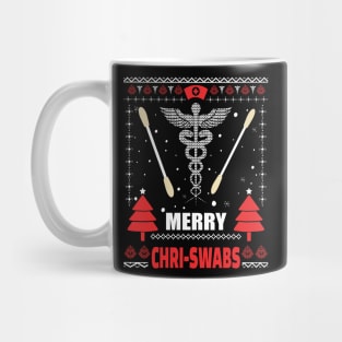 Merry chriswabs funny ugly sweater nurse gift Mug